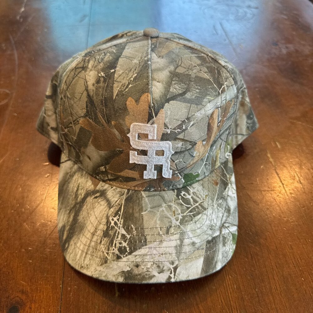 Stevenson Ranch SR Logo Camo Snapback Hat The Midtown